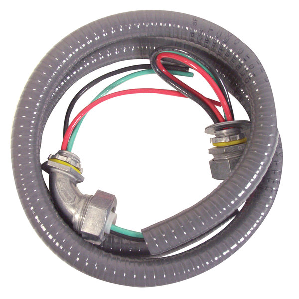 Diversitech Diversitech DiversiWhip Air Conditioner Wiring #10 THHN Wire w Metallic Connectors-1/2 in. x 6 ft. 6-12-6